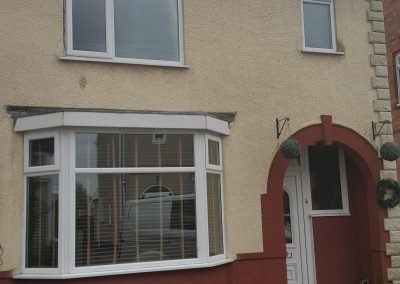 Front before application of secoFLEX - Leicester